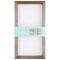 Hampton Art Rustic Frame 8"X15" With White Insert, Wood Plaque, Wood Sign Blank, Blanks, Wooden Plaques, Blank Signs For Crafts, Wooden Sign Blank, Planks For Crafts